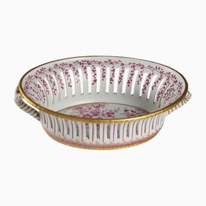 Porcelain Basket from Limoges