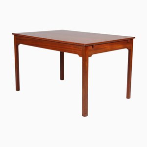 Mesa extensible de caoba atribuida a Kaare Klint para Rud. Rasmussen, años 50