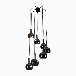 Space Age Chrome Cascade Pendant Lamp, Germany, 1970s