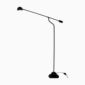 Black Adjustable Floor Lamp, Germany, 1970s