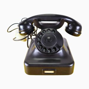 Telefono vintage in bachelite di Siemens