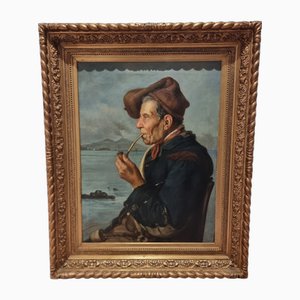 Duranti, Pescatore napoletano, 1870, Olio su tela, In cornice
