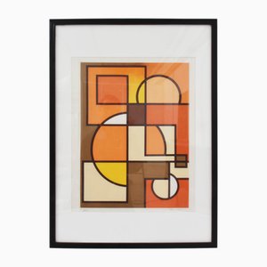 Mario Radice, Composición, 1970, Serigrafía