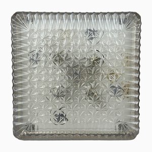 Lámpara de techo vintage de plástico Plafoniere de Ridi Leuchten, años 70