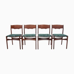 Sedie da pranzo, Danimarca, anni '50, set di 4
