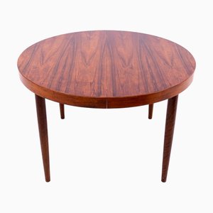 Mesa de comedor danesa de palisandro, años 60