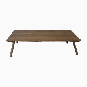 Raw Coffee Table with Matte Varnish Finish