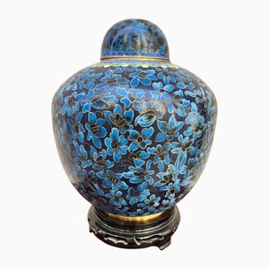 Vaso Cloisonne in ceramica, metà XIX secolo