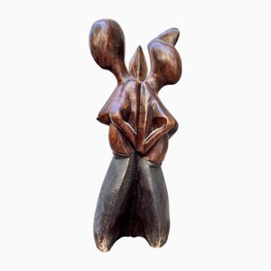 Unión africana de esculturas de madera, década de 1890