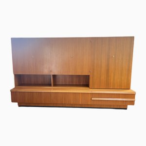 Console Murale de Salon Mid-Century en Teck, Allemagne, 1960s
