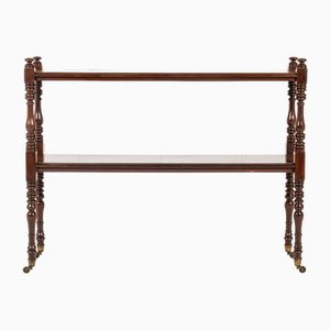 Scaffale Whatnot in mogano, XIX secolo