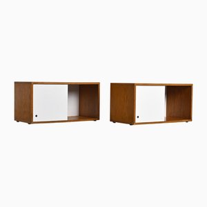 Tables d'Appoint par Pierre Guariche pour La Plagne, 1965, Set de 2