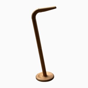 Lámpara de pie escandinava de madera de pino al estilo de Rainer Daumiller, años 70