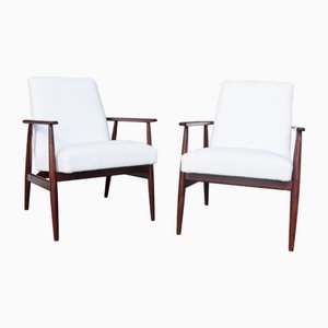 Model 300-190 Armchairs by H. Lis for Lisek, Poland, 1960s, Set of 2
