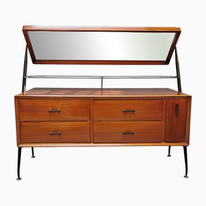 Sideboard with Mirror by Silvio Cavatorta, 1950s
