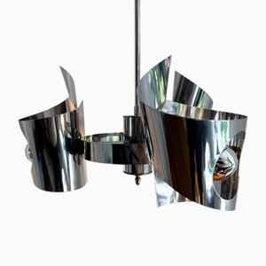 Lampada a sospensione Space Age vintage, anni '70