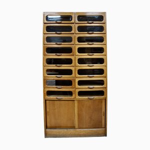 Vintage Matthews Haberdashery Shop Display Cabinet, 1930