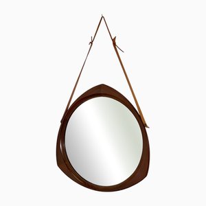 Specchio in teak di Campo & Graffi, anni '70