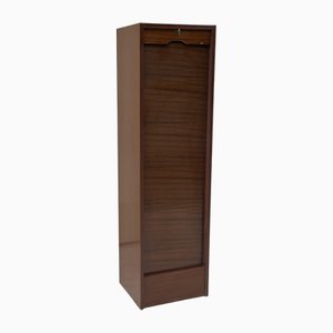 Vintage Filing Cabinet with Curtains, 1970s