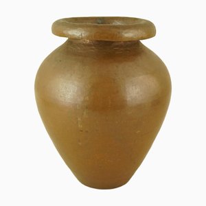 Vintage Hand-Hammered Copper Vase with Stamp, 1920s