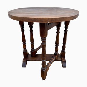 English Table with Folding Leaves, 1890s