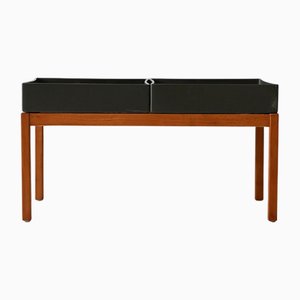 Vintage Scandinavian Teak Flower Stand, 1960s