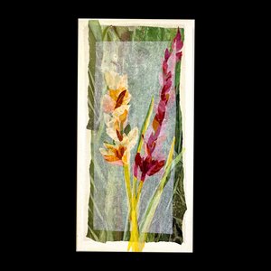 Maria Donata Papadia, Ixia, Mixed Media Paper Collage