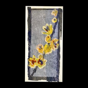Maria Donata Papadia, Calicanto, Collage de papel de técnica mixta