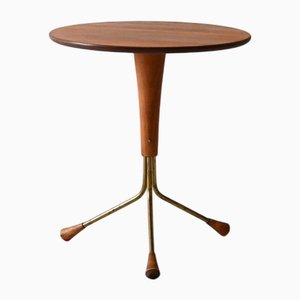 Vintage Scandinavian Teak Coffee Table, 1950s