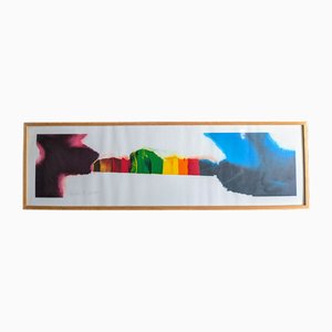 Paul Jenkins, Variations de Couleurs, 1987, Original Color Lithograph