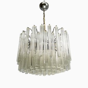 Modern Italian Murano Glass Chandelier by Murano Due, 1970s