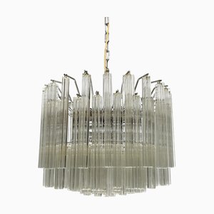 Moderner italienischer Murano Glas Kronleuchter von Murano Due, 1970er