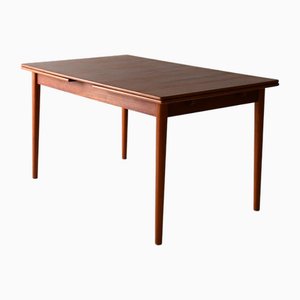 Scandinavian Extendable Table in Vintage Teak, 1960s