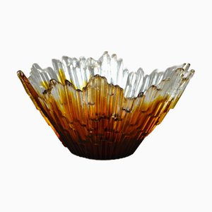Revontulet Glass Bowl by Tauno Wirkkala