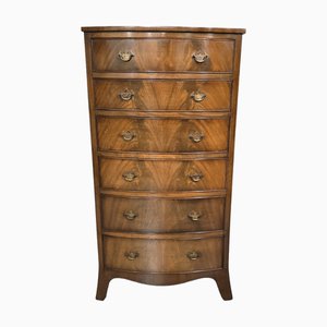 Tall Mahogany Chest of Drawers, 1920