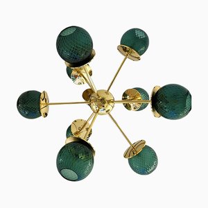 Italian Gold Hanging Light by Simoeng