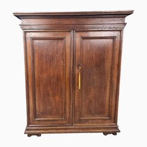 Late 16th Century Venetian Walnut Wardrobe, 1580