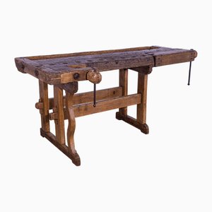Late 19th Century Carpenters Workbench, 1890