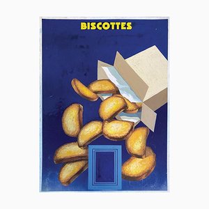Biscottes Tan Poster, 1940s