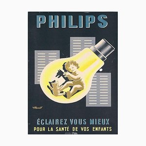 Poster from Philips, 1950s