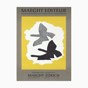 Georges Braque at Galerie Maeght Poster, 1973