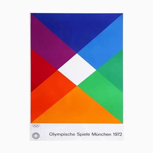 Munich Olympic Games Poster by Max Bill, 1972