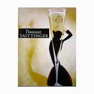 Taittinger Champagner Poster, 1988