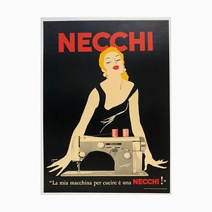 Red Necchi Poster, 1950