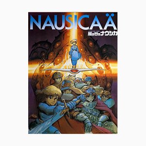 Poster giapponese Nausicaa of the Valley of the Wind, 1984