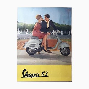 Vespa GS Poster, 1960