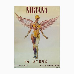 Nirvana In Utero Poster, 1993