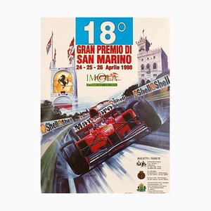 San Marino Grand Prix Poster, 1998