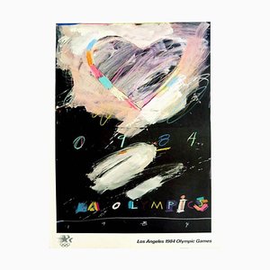 Los Angeles Olympic Games Poster by Raymond Saunders, 1984