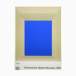 Munich Olympic Games Poster by Joseph Albers, 1972